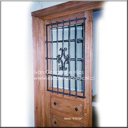 Reja/Protección puerta modelo:F-0134-P